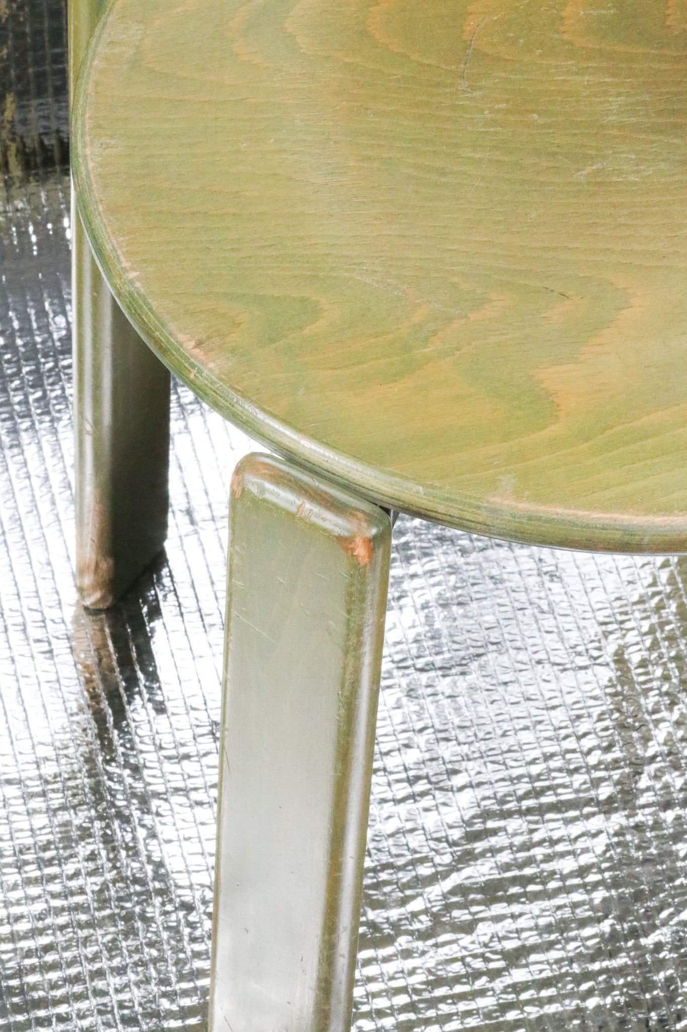 Zelená židle Rey Kusch&Co by Bruno Rey