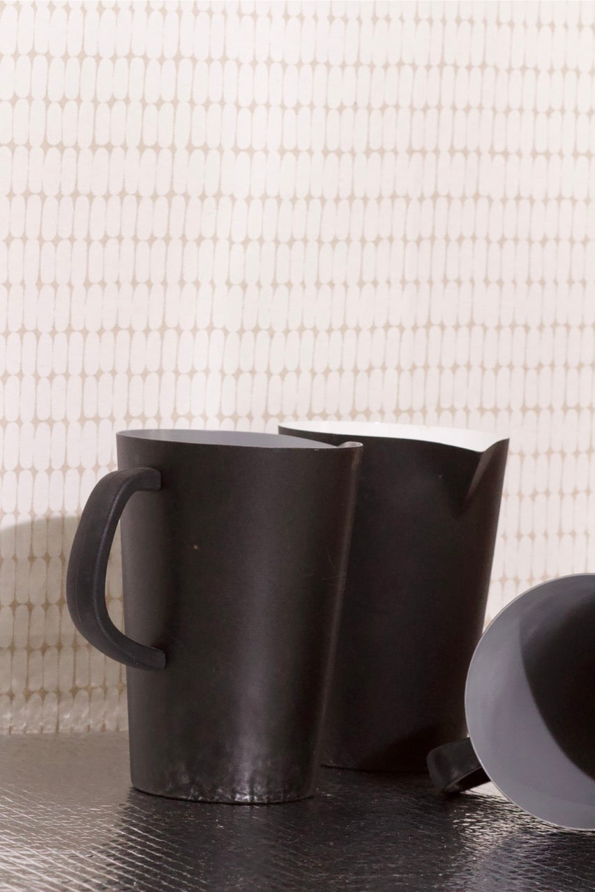 Vintage kovový džbán Krenit Normann Copenhagen by Herbert Krenchel