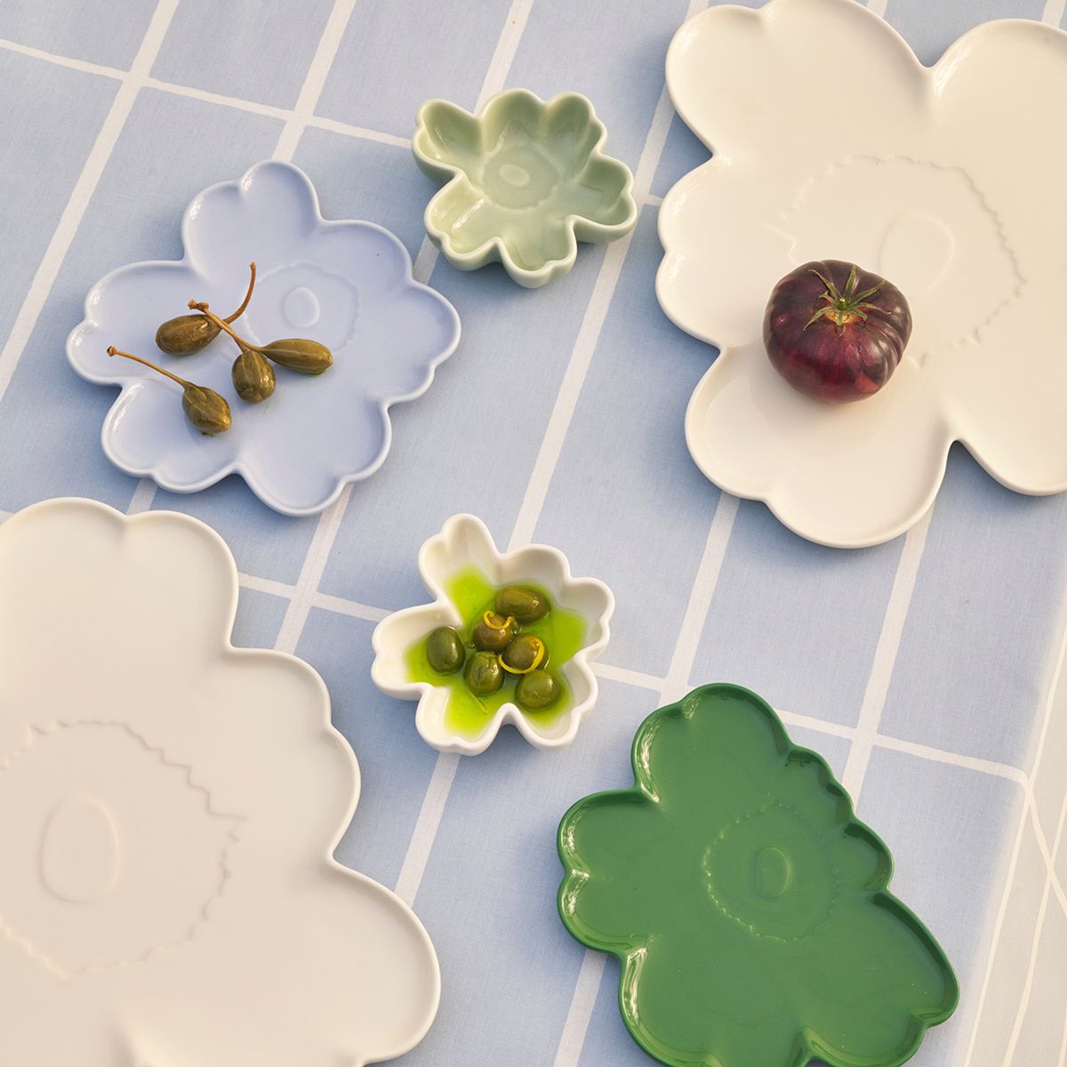 Keramický servírovací talíř Marimekko Unikko