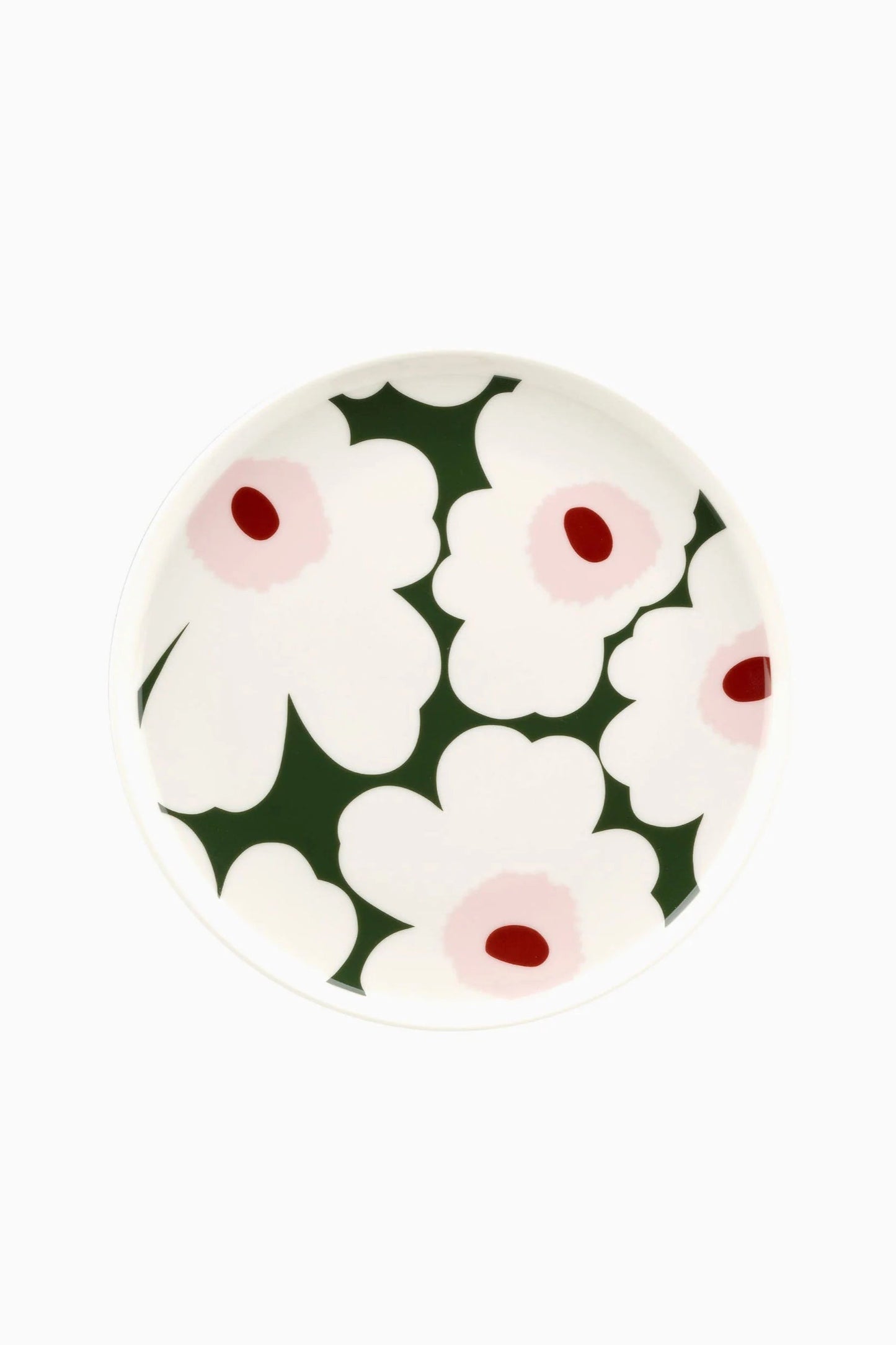 Zelený talíř Marimekko Unikko