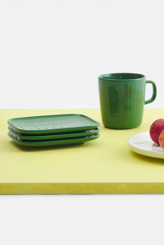 Hranatý servírovací talíř Marimekko Tiiliskivi