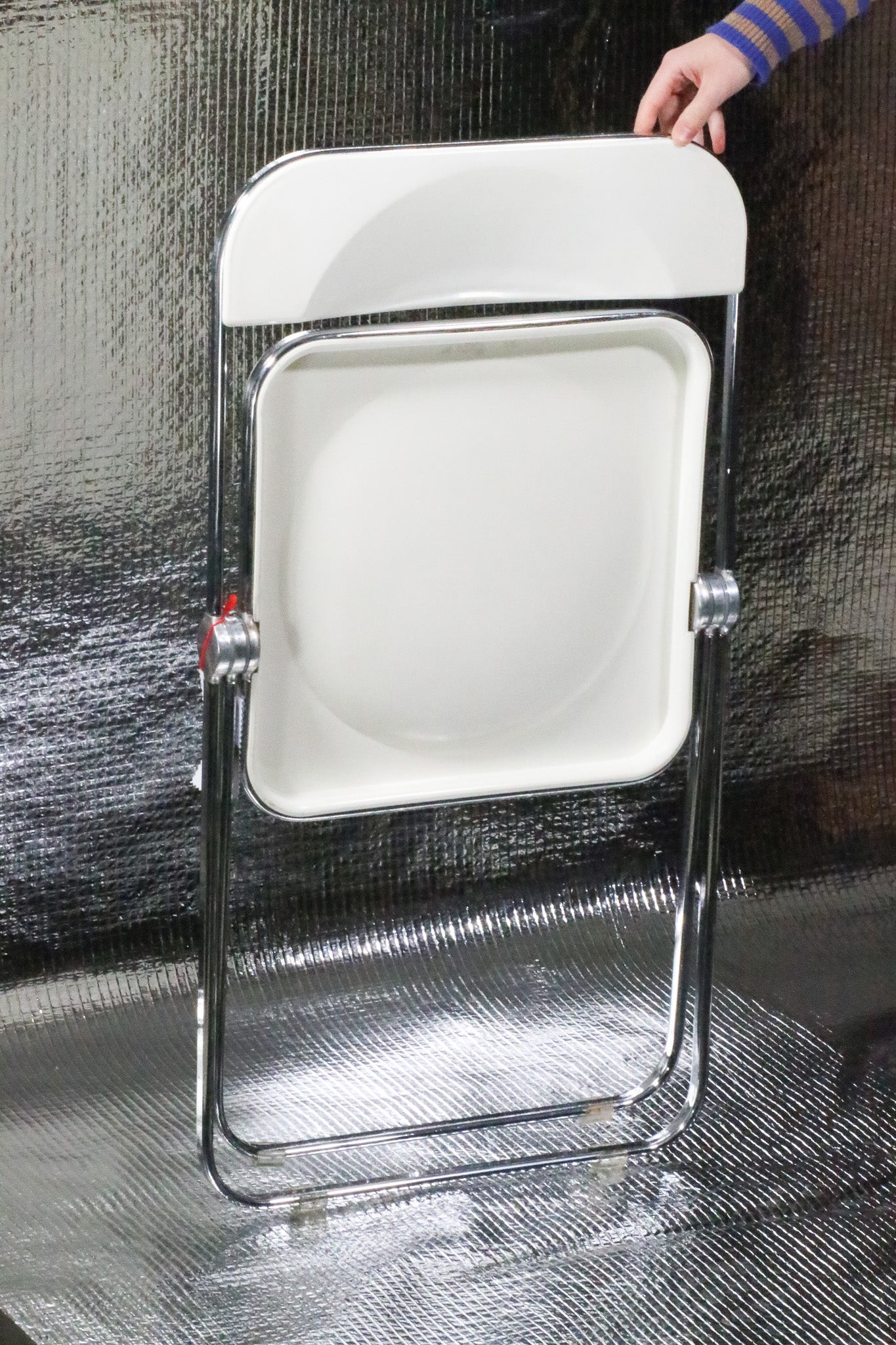 Skládací židle Plia Anonima Castelli by Giancarlo Piretti