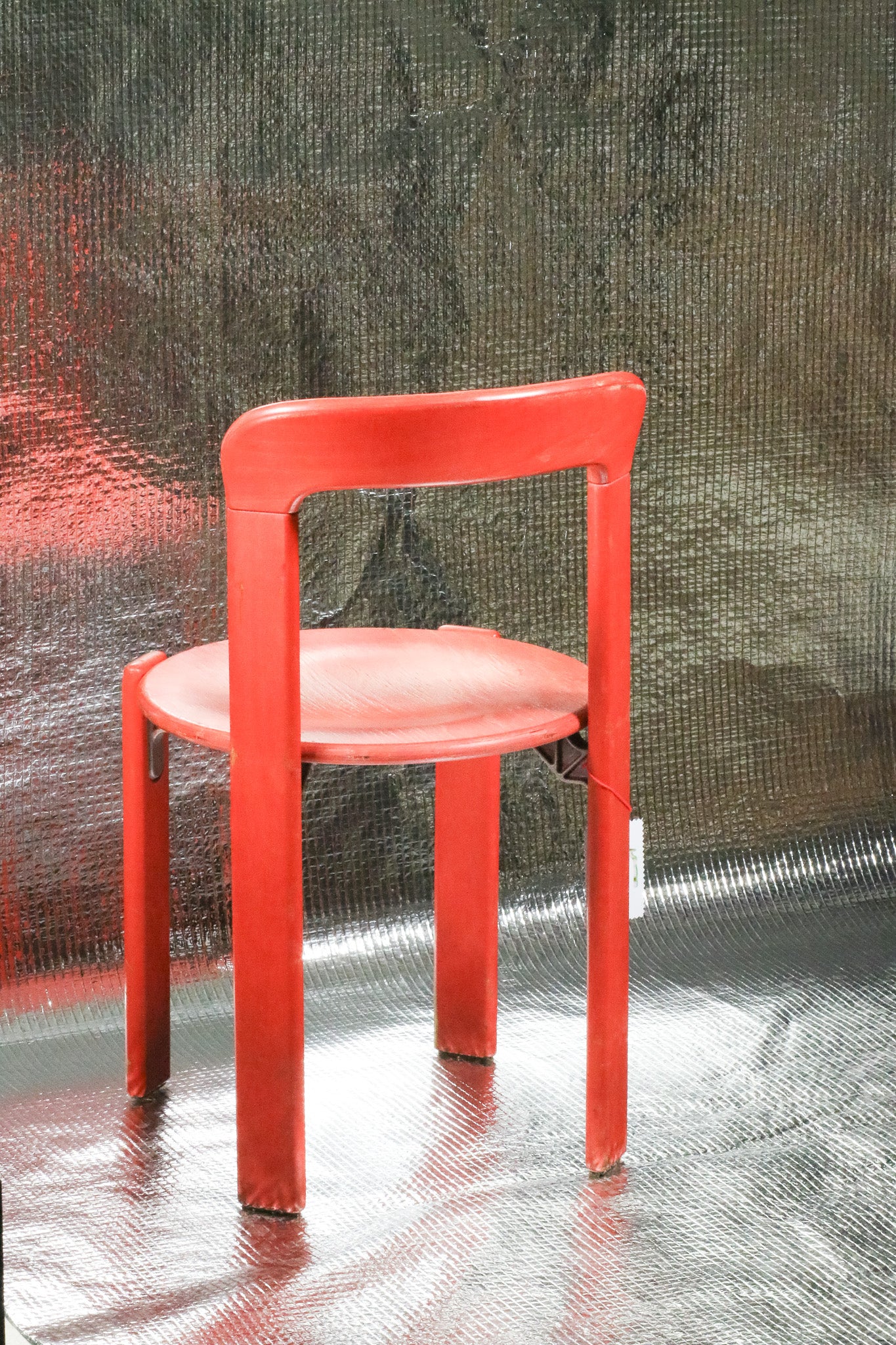 Červená židle Rey Kusch&Co by Bruno Rey