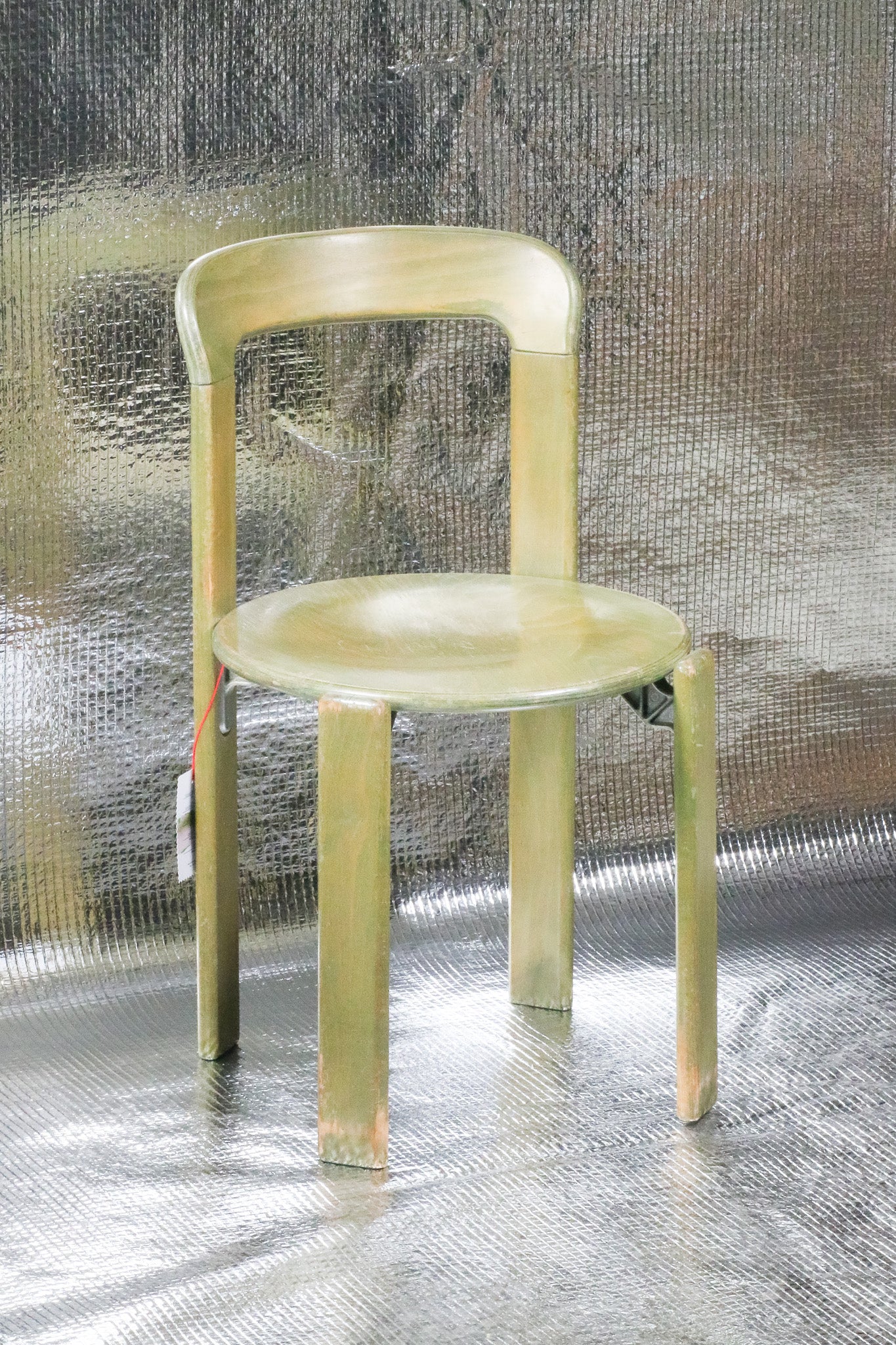 Zelená židle Rey Kusch&Co by Bruno Rey