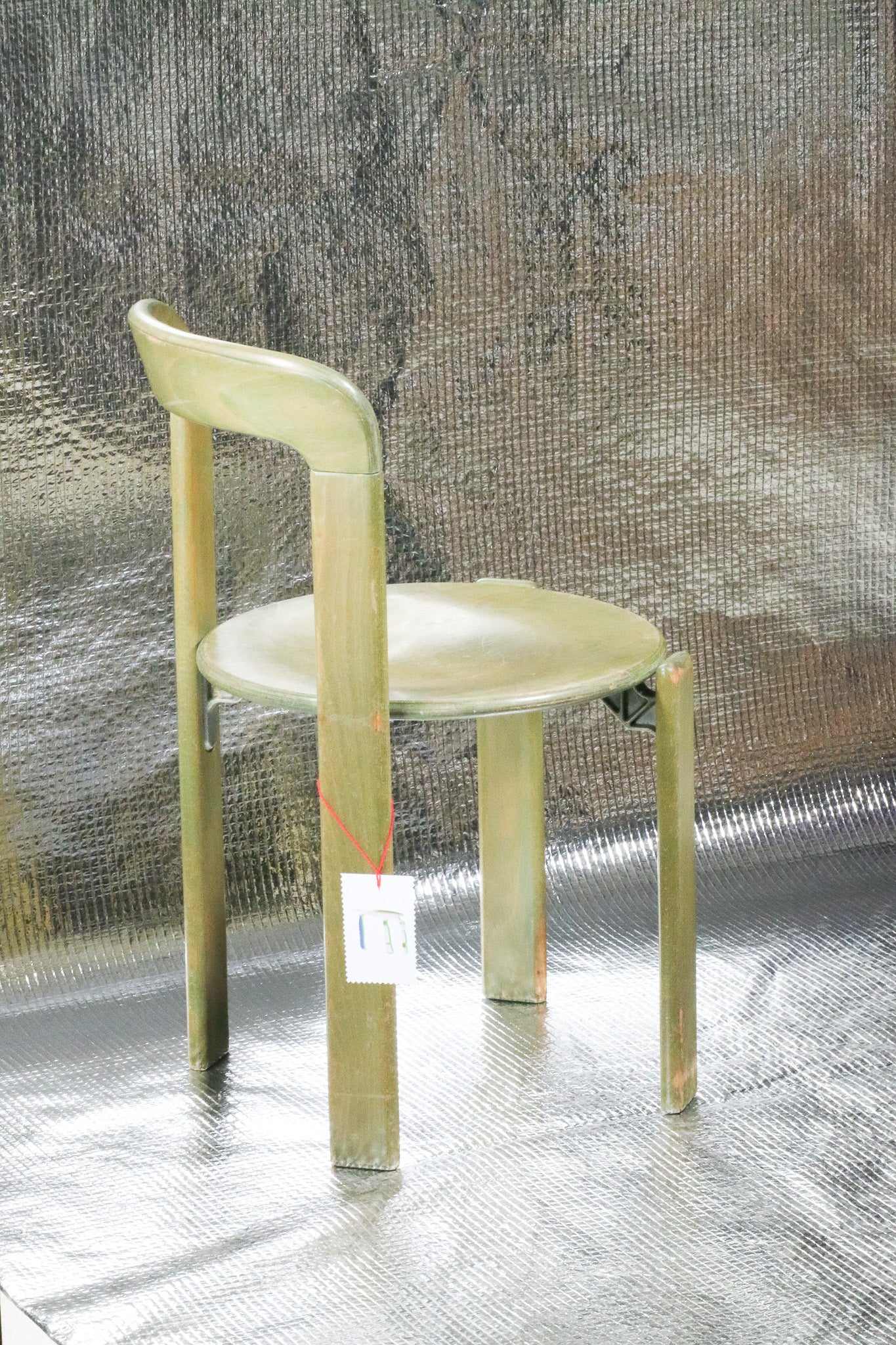 Zelená židle Rey Kusch&Co by Bruno Rey