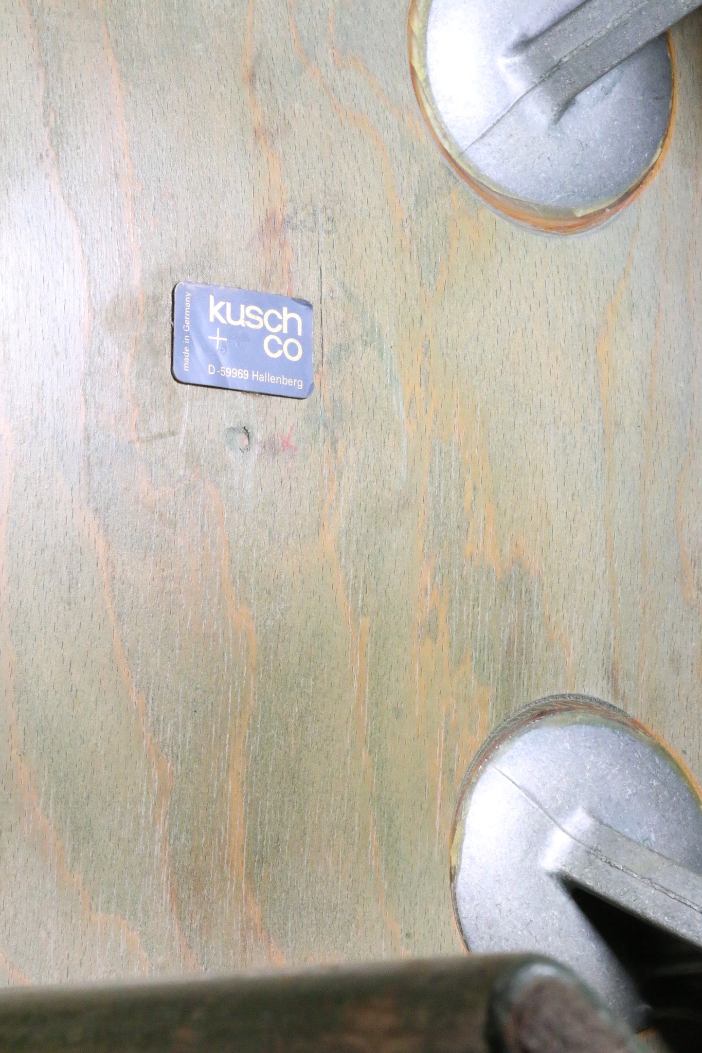 Zelená židle Rey Kusch&Co by Bruno Rey