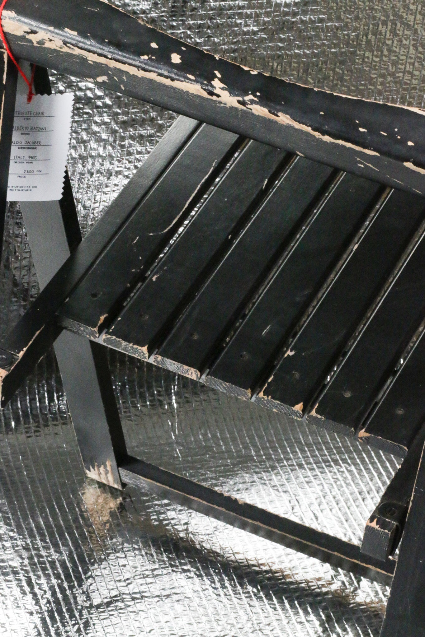 Skládací židle Aldo Jacober