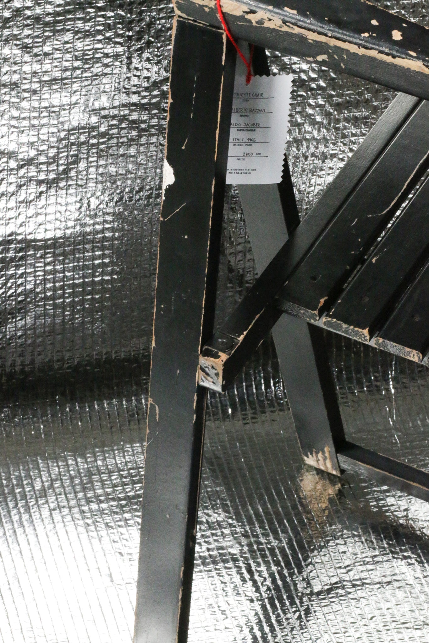 Skládací židle Aldo Jacober