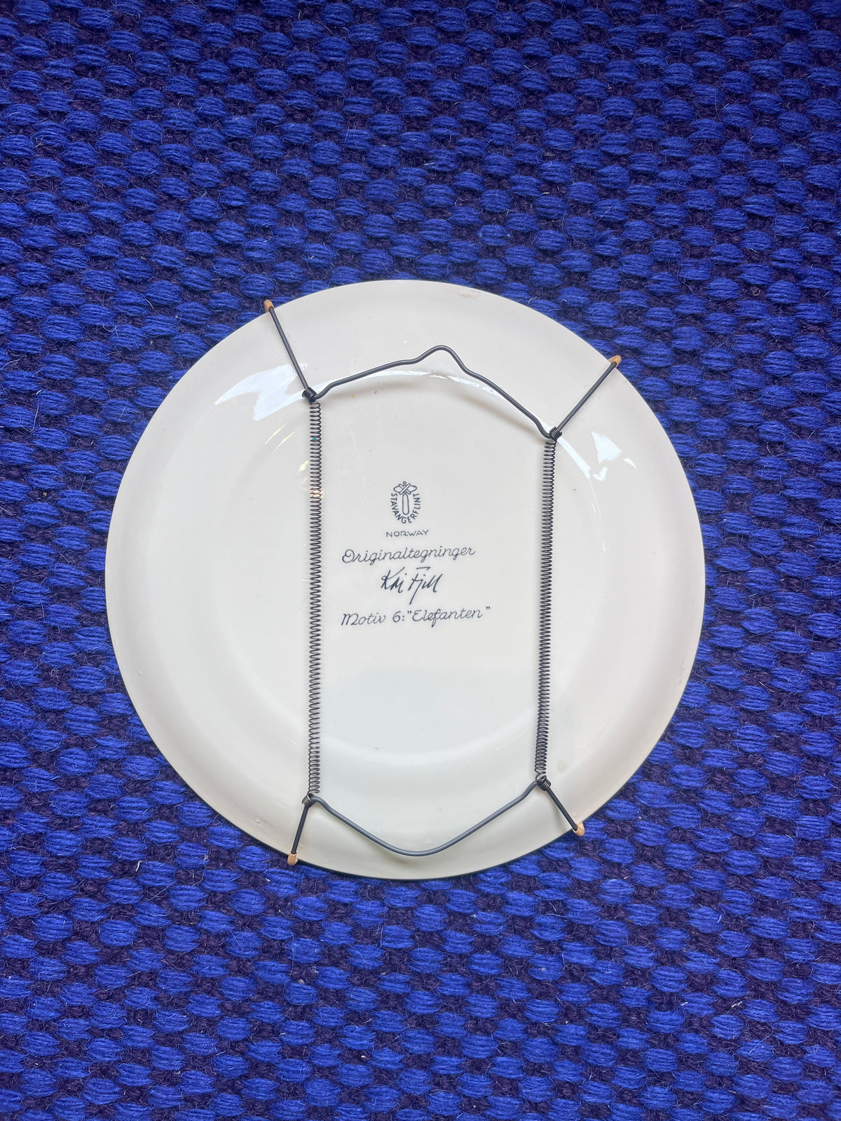 Vintage talíř Kai Fjell for Stavangerflint