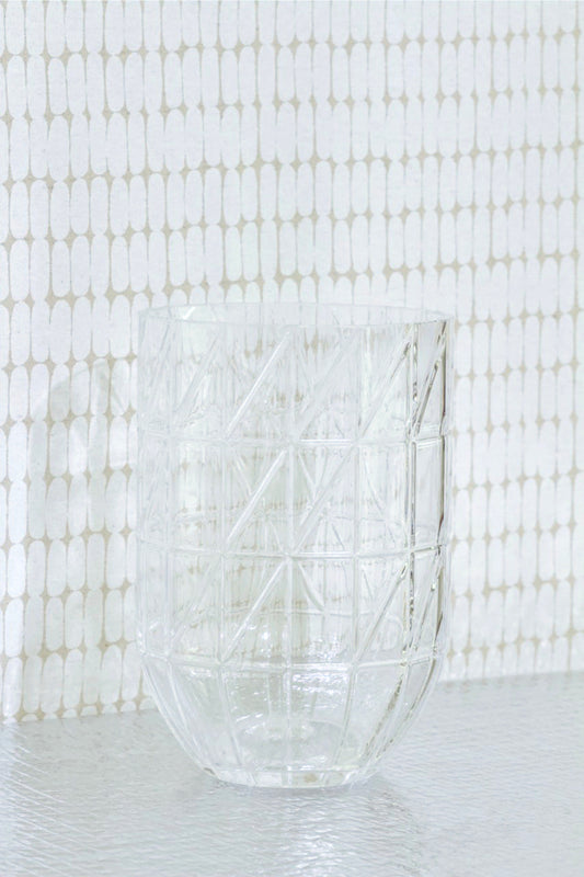 Skleněná váza HAY Paper Porcelain Glass Edition