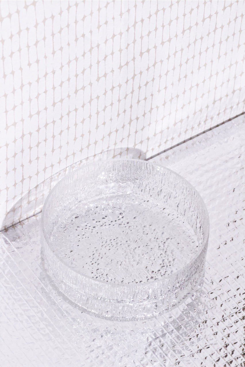 Skleněná servírovací mísa Tapio Wirkkala Paadar for Iittala