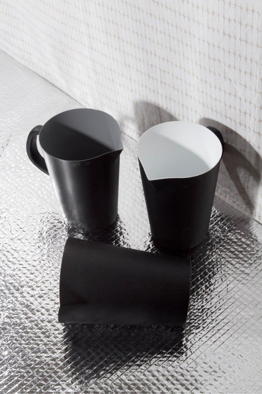 Vintage kovový džbán Krenit Normann Copenhagen by Herbert Krenchel