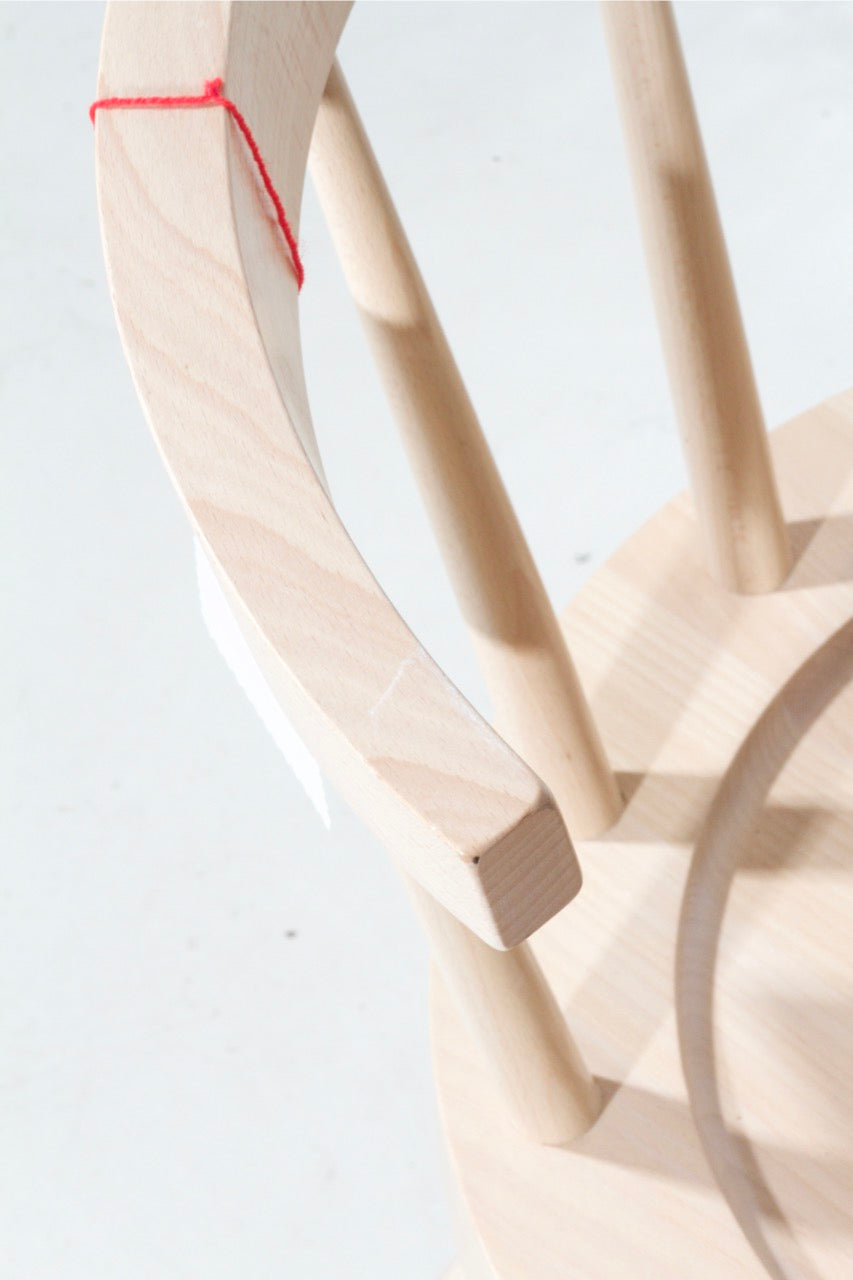 Dřevěná židle MARKERAD Virgil Abloh for IKEA