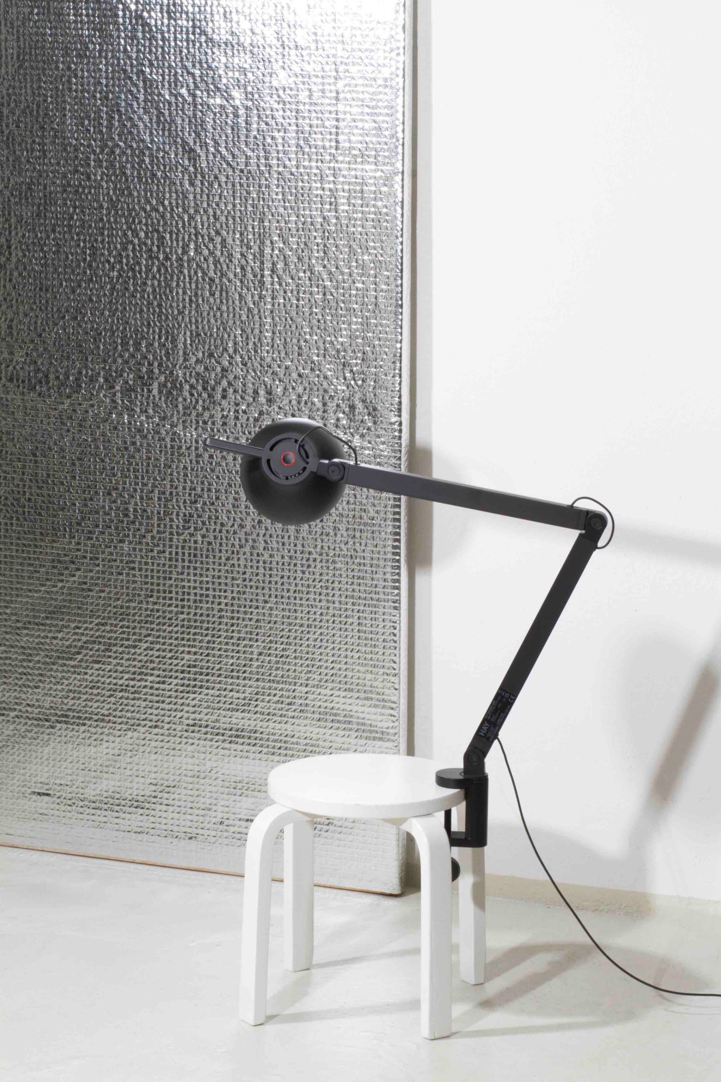 Černá lampa Hay PC Double Arm