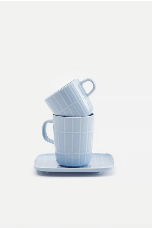 Hranatý servírovací talíř Marimekko Tiiliskivi